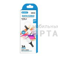 Кабель USB RECRSI CA884 Type-C белый