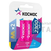 Аккумуляторная батарейка КОСМОС R6 (2300 mAh)   BL2   (2/24/288)