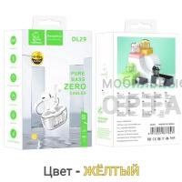 Наушники беспроводные внутриканальные VDENMENV Beautiful DL29 жёлтый Наушники беспроводные внутриканальные VDENMENV Beautiful DL29 жёлтый