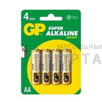 Элемент питания GP SUPER LR6 (4 бл)   (40/320)